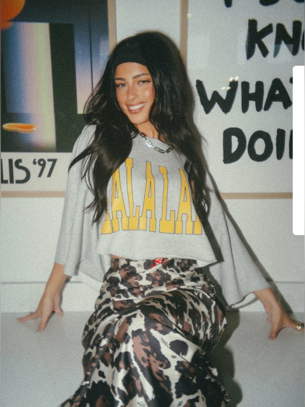 Dressed in LALA Your Dad's Vintage Sweatshirt (But Better)